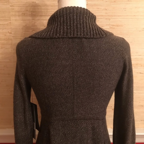 NWT Classiques Entier Sweater Blazer (Brown, XS) - Picture 5 of 8